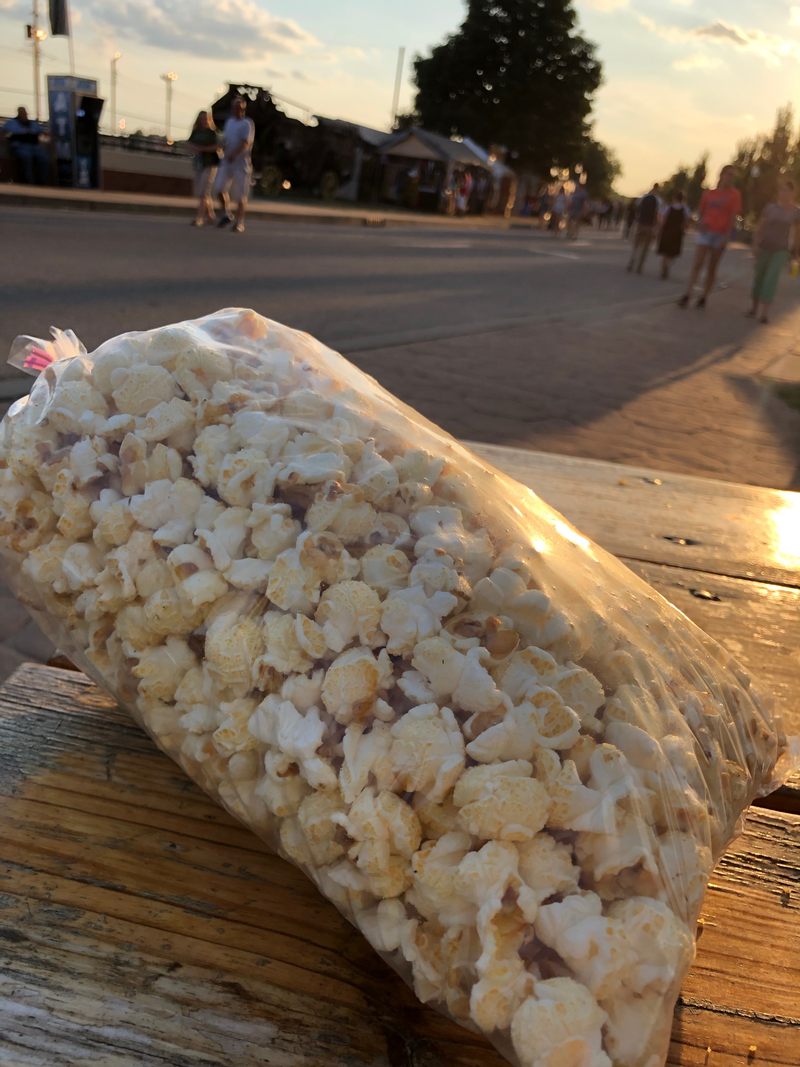 I ate way, way less of this kettle corn than I wanted to.